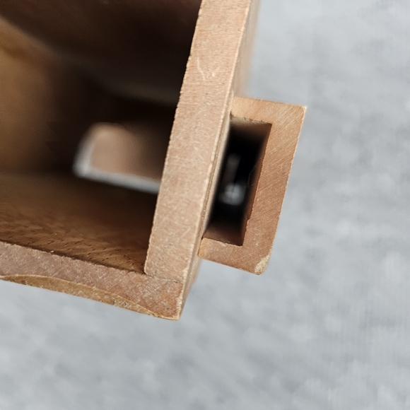 VTG 50s Hanging Wood CIGARETTE Dispenser Retail Store Wall Fixture Coin Slot WOW - Picture 12 of 16